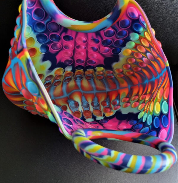 Pop Its fidget silicone handbag - Image 2