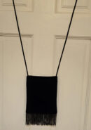 Suzy Smith black embellished flapper bag