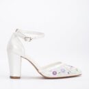 Lorraine - Ivory Floral Lace Wedding Shoes